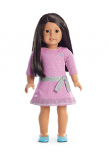 Truly Me Doll: Medium Skin, Textured Dark Brown Hair - Brown Eyes - available in select stores only