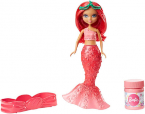 Barbie Dreamtopia Bubbles 'N Fun Mermaid Doll - Red