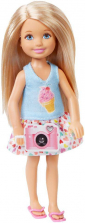 Barbie Great Puppy Adventure Chelsea Doll With A Camera - Blonde