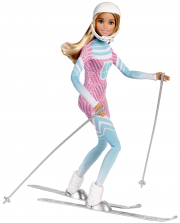 Barbie Pink Passport Winter Skier Doll