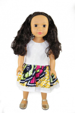 Ikuzi 18 inch Fashion Doll - African American