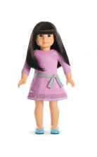 Truly Me Doll: Light Skin, Black-Brown Hair with Bangs, Brown Eyes - available in select stores only