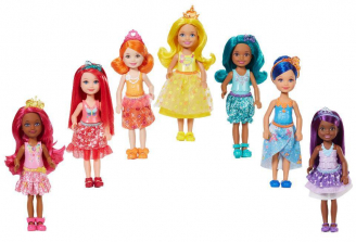Barbie Dreamtopia Rainbow Cove Doll Gift Set - 7 Pack