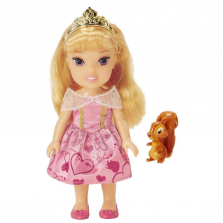 Disney Princess Petite Toddler Doll - Aurora and Squirrel