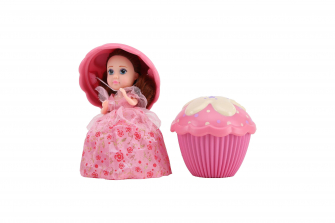 Cupcake Surprise Princess Doll - Liza - Strawberry Scented Pink Cupcake