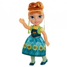 Disney Frozen Fever Toddler Doll - Anna in Sunflower Dress