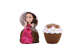Cupcake Surprise Princess Doll - Candie - Chocolate Scented Brown Cupcake