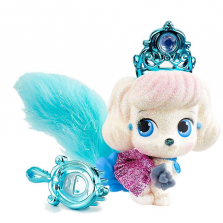 Disney Princess Palace Pets Glitter Pets 2 inch Figure - Cinderella's Puppy Pumpkin