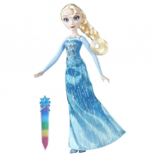 Disney Frozen Crystal Glow Doll Set - Elsa
