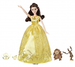 Disney Princess Beauty and the Beast Deluxe Castle Friends Collection Set