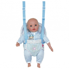 Adora 16 inch GiggleTime Blonde Hair Boy Doll with Carrier