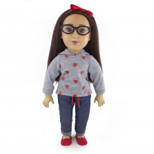 Funrise Positively Perfect 18-inch Toddler Doll - Emily
