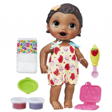 Baby Alive Super Snacks Snackin' Lily Baby Doll - African American