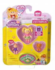 Cabbage Patch Kids Little Sprouts Friends Set - 4-Pack (Color/Style May Vary)