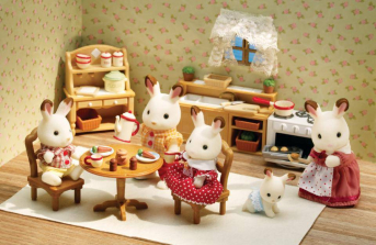 Calico Critters Deluxe Kitchen Set