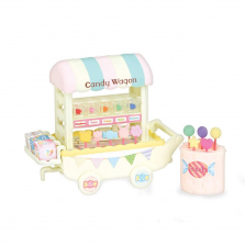 Calico Critters Candy Wagon Accessory Set