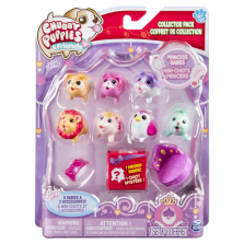 Chubby Puppies & Friends Princess Babies 10-Pack Collector Set - 1 Surprise Figure