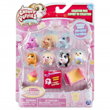 Chubby Puppies & Friends Nursery Babies 10-Pack Collector Set - 1 Surprise Figure