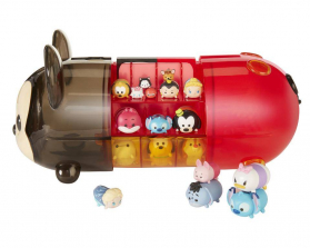 Disney Tsum Tsum Characters with Mickey Stack and Display Set