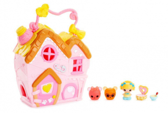 Lalaloopsy Tinies Play N Go Series 5 Curl's House Playset