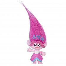 DreamWorks Trolls Hair Collectible Figure with Printed Hair - Poppy