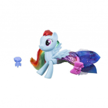 My Little Pony the Movie Rainbow Dash Land and Sea Fashion Styles Playset