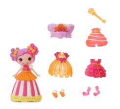 Lalaloopsy Minis Style 'N' Swap Princess Peanut Big Top Playset - 10 Piece