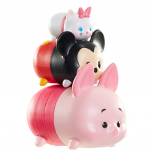 Disney Tsum Tsum 3 Pack Series 1 Figures - Piglet, Mickey Mouse and Marie