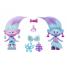 DreamWorks Trolls Satin and Chenille's Style Playset