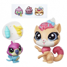 Littlest Pet Shop Pet Pawsabilities Sugar Sprinkles and Hummy Jewelfeather