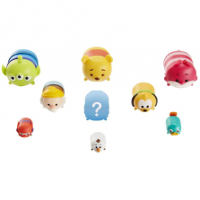 Disney Tsum Tsum 9 Pack Figure - Baymax, Perry, Olaf, Happy, Pluto, Cheshire Cat, Pooh and Alien