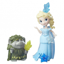 Disney Frozen Little Kingdom Doll Set - Elsa and Grand Pabbie