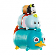 Disney Tsum Tsum 3 Pack Series 1 Figures - Perry Platypus, Dumbo and Goofy
