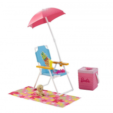 Barbie Beach Picnic Furniture and Accessories