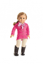 Truly Me Pretty Pink Riding Outfit for Dolls - available in select stores only