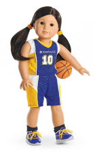 Truly Me Basketball Outfit for Dolls - available in select stores only