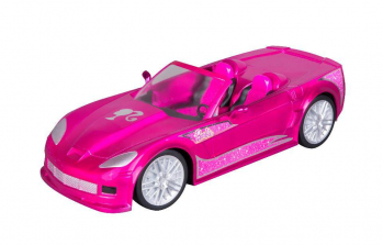 Barbie Crusin Convertible Corvette Radio Control Car - Pink