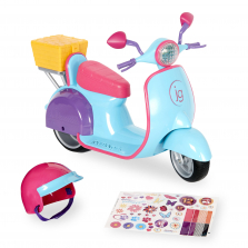 Journey Girls Adventure Doll Scooter - Blue/Pink