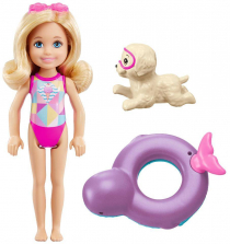 Barbie Dolphin Magic Chelsea Doll with Puppy Playset