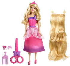 Barbie Endless Hair Kingdom Longest Locks Doll - Pink