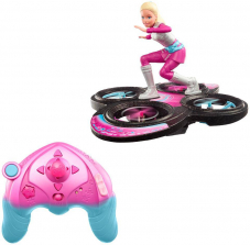 Barbie Star Light Adventure Flying Remote Control Hoverboarder Doll