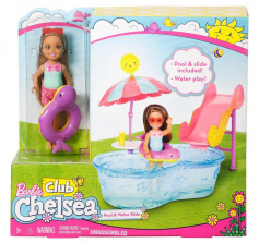 Barbie Club Chelsea Pool and Water Slide