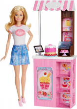 Barbie Bakery Owner Doll and Playset