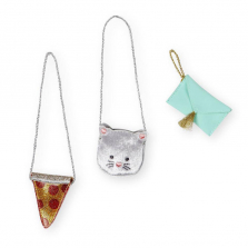 Journey Girls Purse Collection Pizza Bag Set for 18-inch Doll