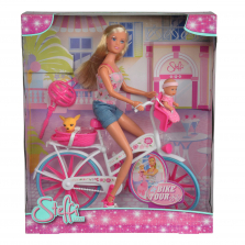 Steffi Love Bike Tour with Bike and Doll