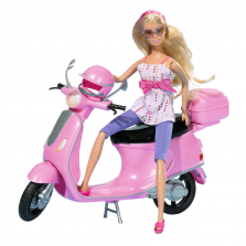 Steffi Love Chic City Fashion Doll with Scooter