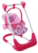 Baby Alive Swing and High Chair Combo Playset for 16 inch Doll