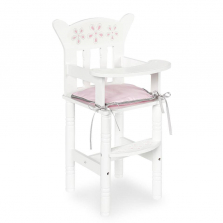 You & Me Baby So Sweet Wooden Baby Doll High Chair for 16-inch Doll