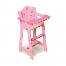 Blossoms and Butterflies Doll High Chair