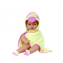 Madame Alexander Play Pack Duckie Baby Towel - Yellow